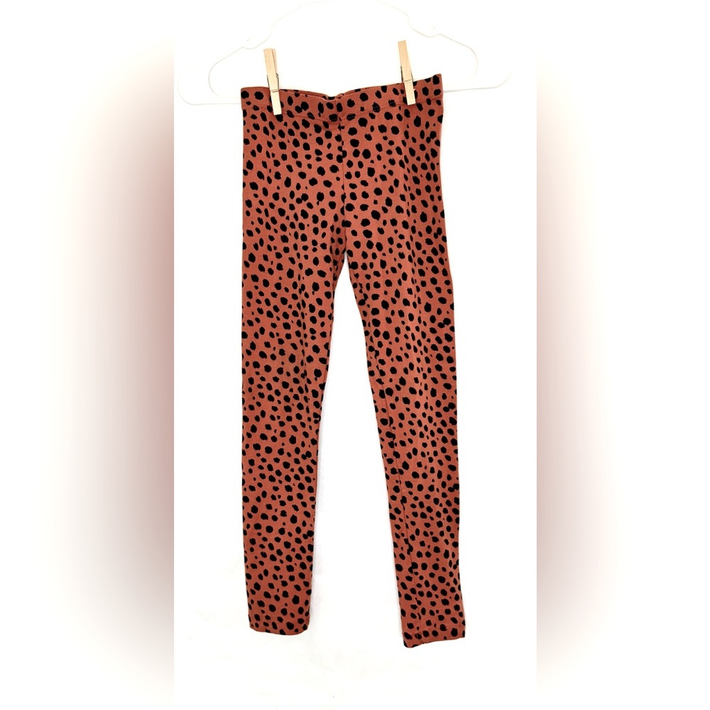 Girls Cheetah Print Leggings